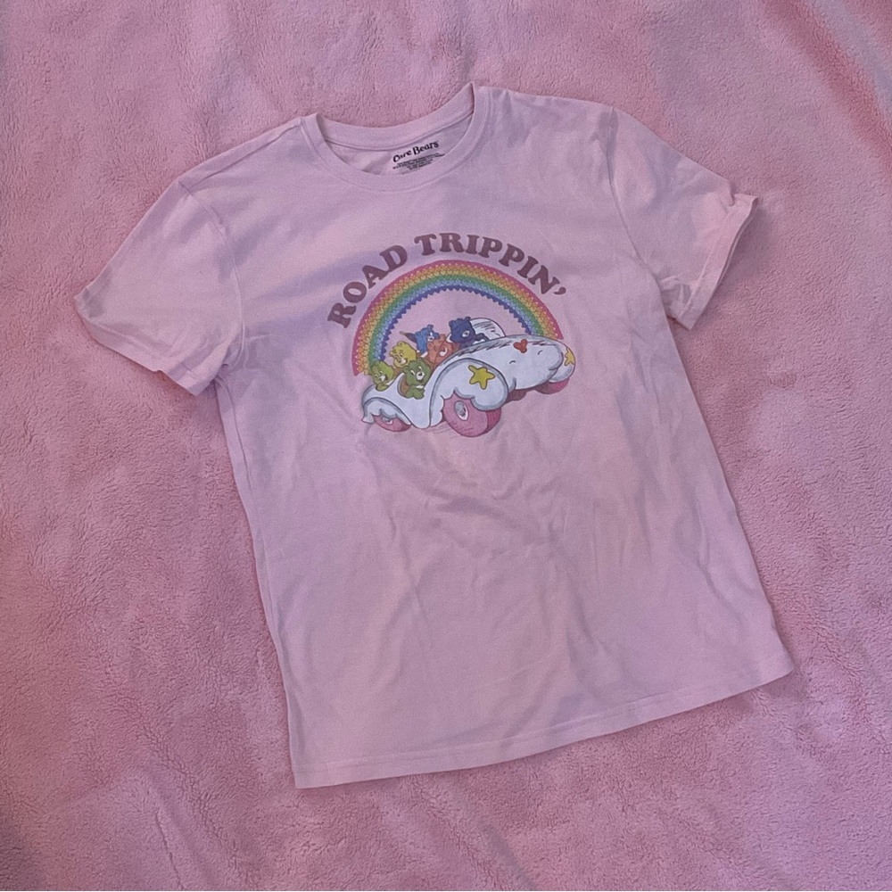 CAREBEARS road trippin’ s/s graphic tee Small